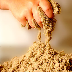 Как сделать кинетический песок в домашних условиях